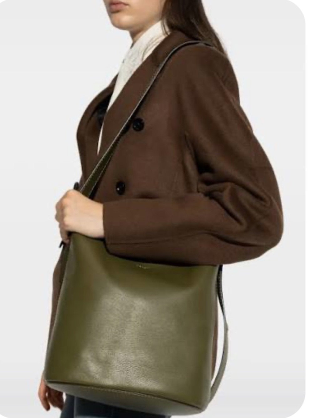 NWT - Coach Army Green Dakota Bucket Bag - Picture 3 of 13